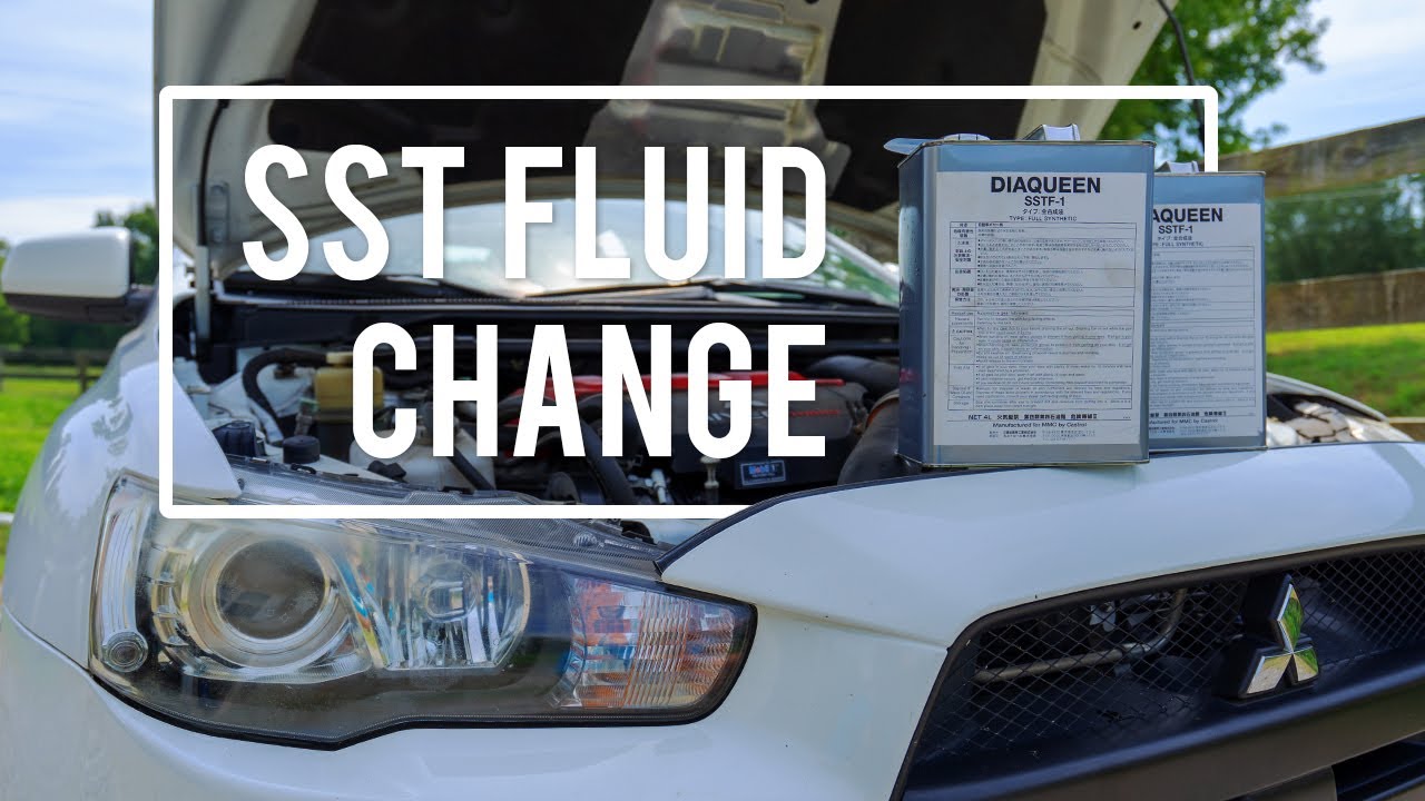 EVO X SST FLUID CHANGE // Why is this stuff so expensive?!