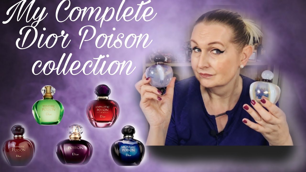 Моя коллекция Dior Poison #dior #diorparfums