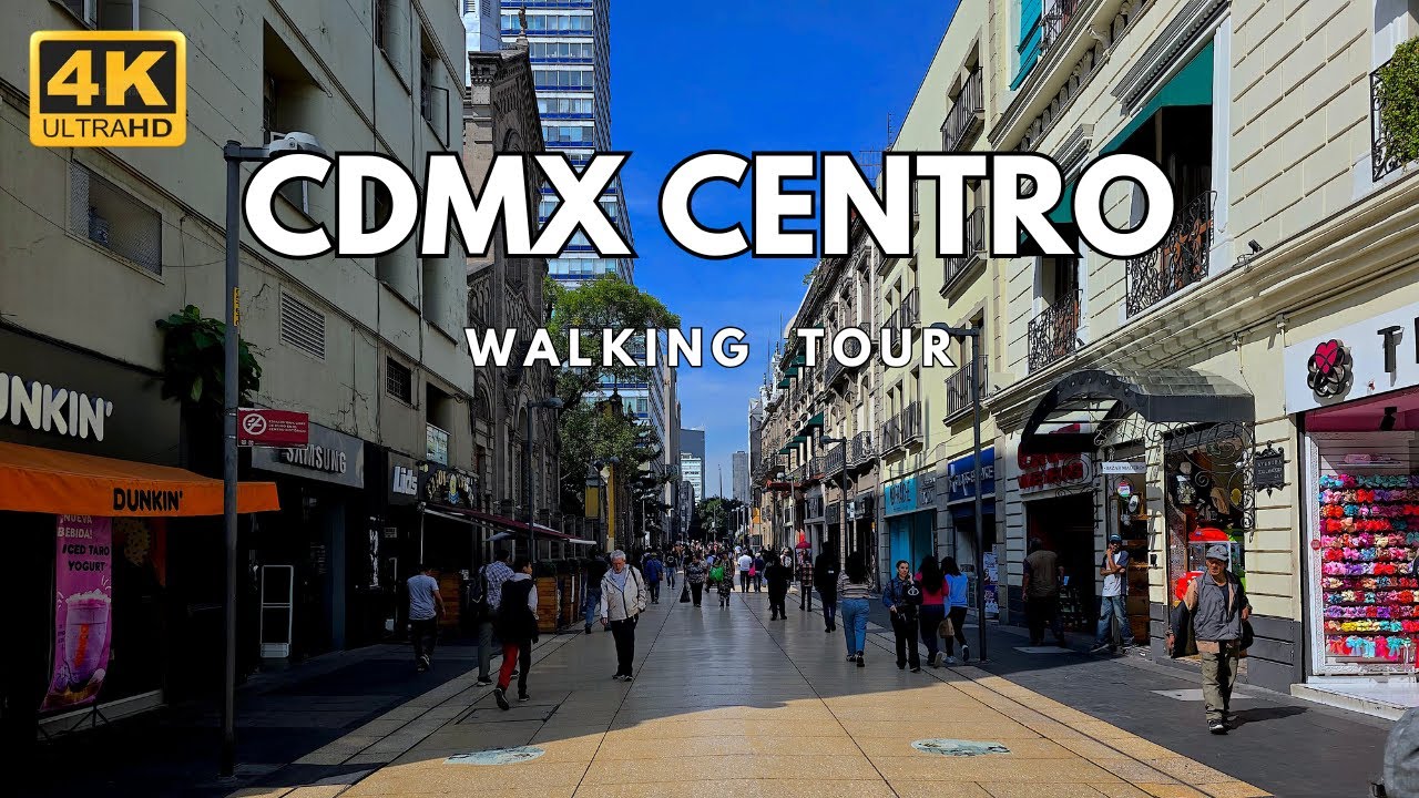 CDMX 4K | Walking Tour | Caminando por el Centro