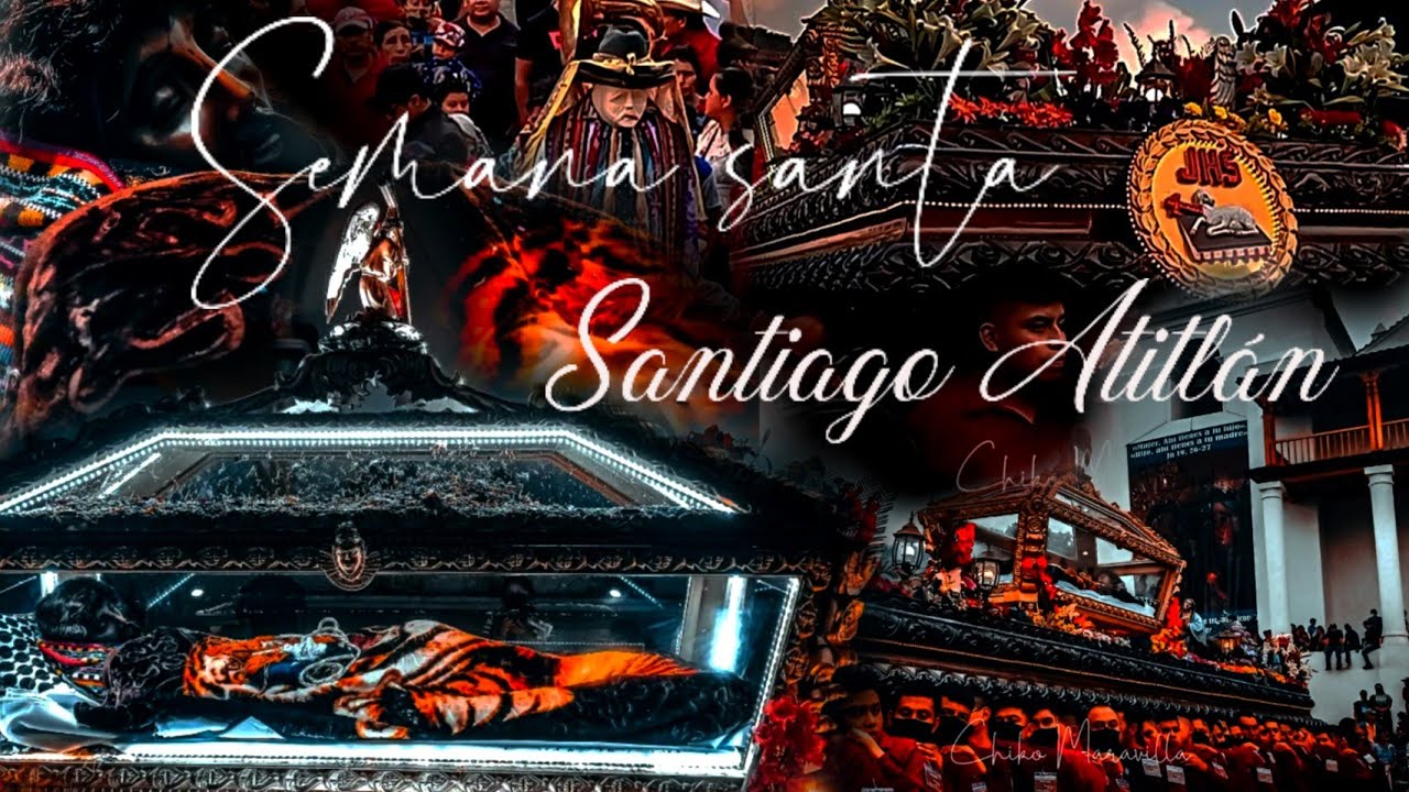 Semana Santa en Santiago Atitlán.                      (viernes Santo )