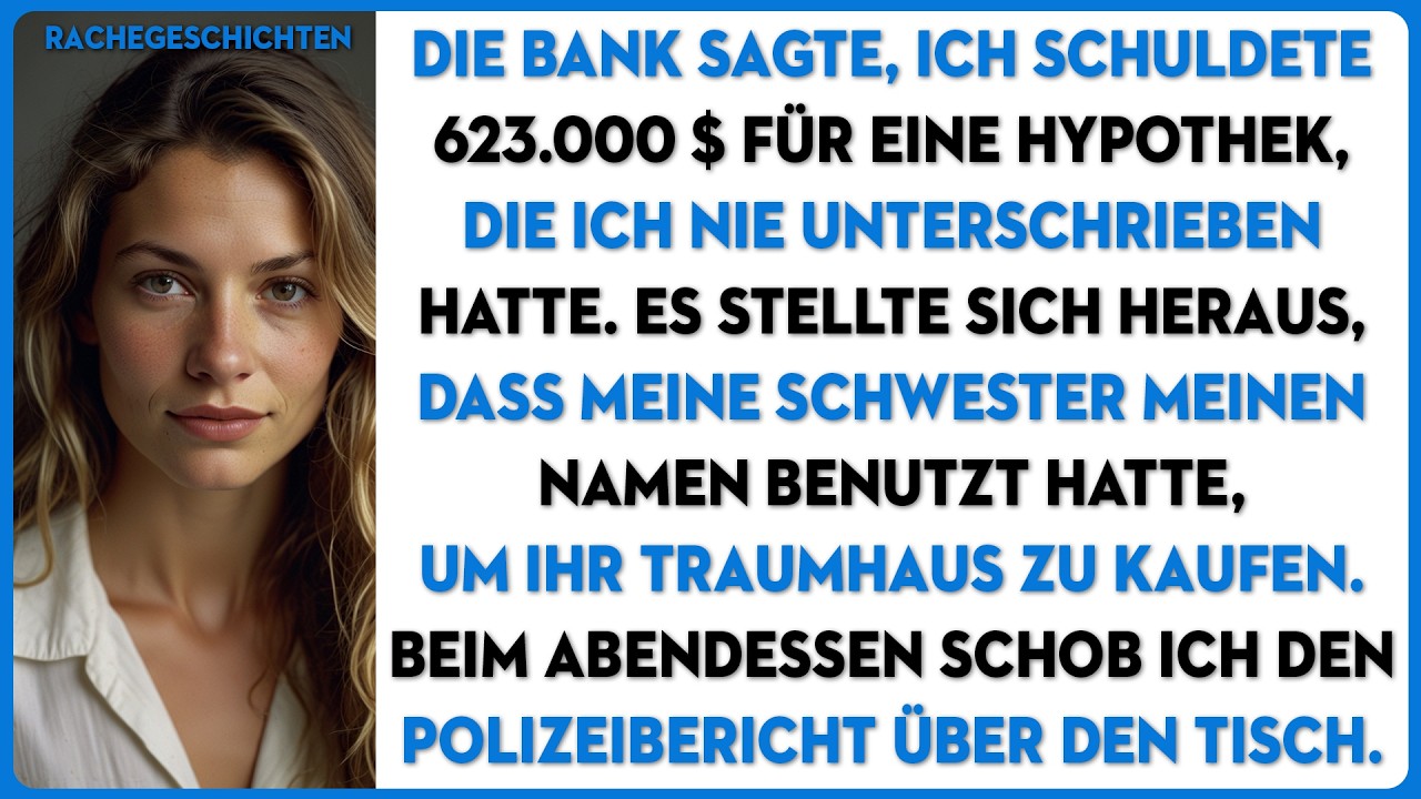 Meine Schwester nahm einen 623.000 Dollar Kredit in meinem Namen auf, um ein Haus zu kaufen...