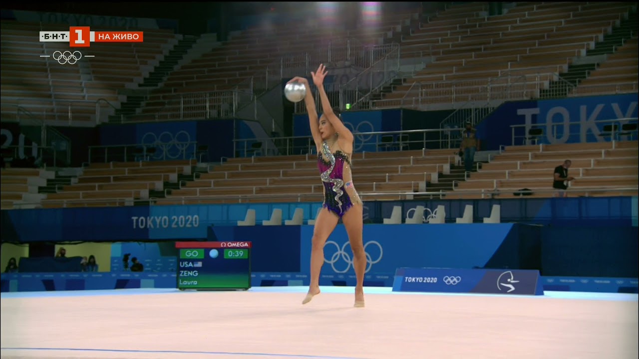 Laura Zeng - Ball Qualifications - Tokyo 2020 Olympic Games (HD)