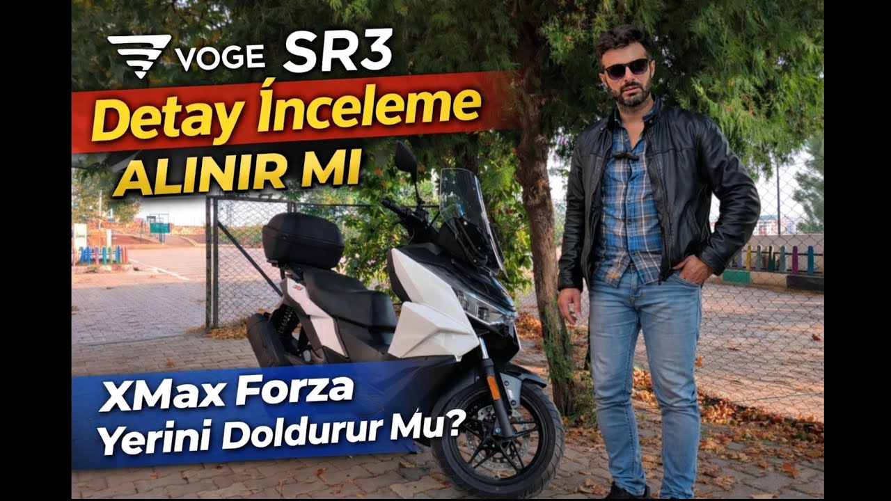 Voge SR3 İnceleme: XMAX Alternatifi mi? | Sürüş Testi + Fiyat/Performans Analizi 4K Review-Test Ride