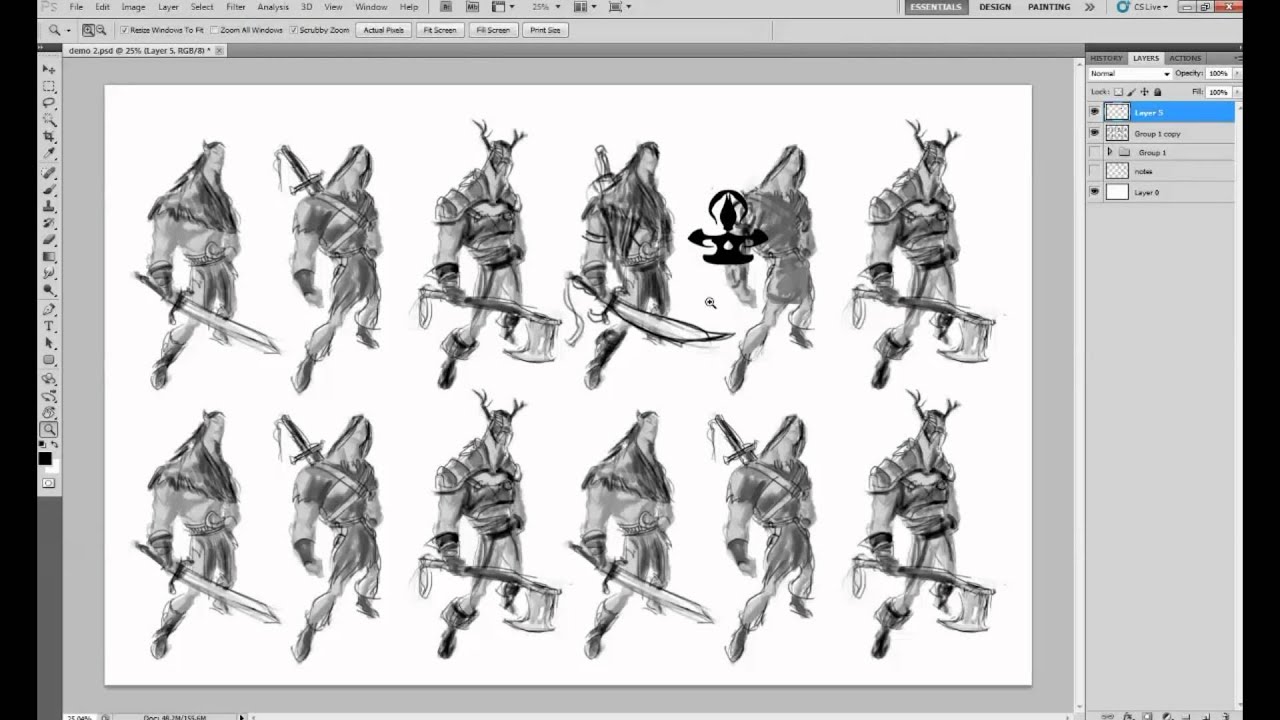 DEMO 2: CHARACTER CONCEPT - Reactive Design