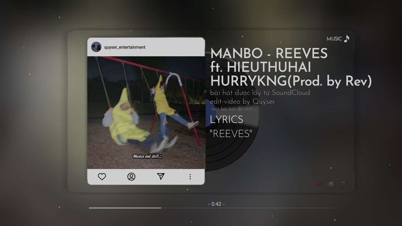 MANBO - REEVES (ft. HIEUTHUHAI, HURRYKNG) (Prod. by Rev)