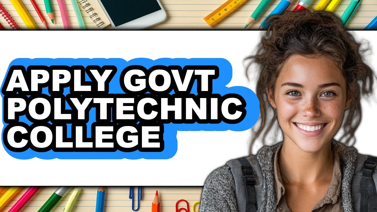 How to Apply Govt Polytechnic College 2025 - Full Guide