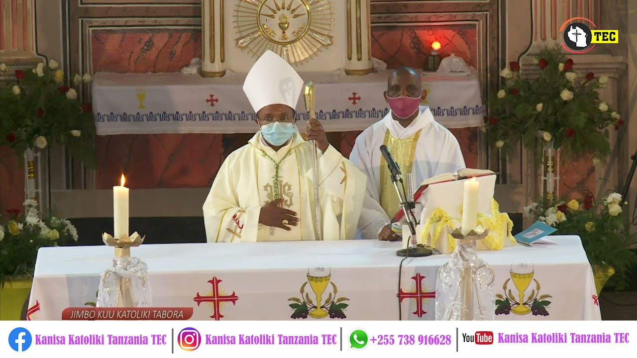 ''TWAKUSIFU MUNGU MKUU''KWAYA SHIRIKISHO NZEGA,MISA TAKATIFU KUBARIKI KANISA KUU TABORA