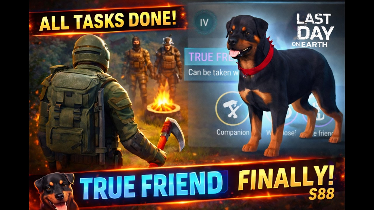 From Raider Tasks to TRUE FRIEND Rottweiler! 🔥 High Tier Loot Run | LDoE S88