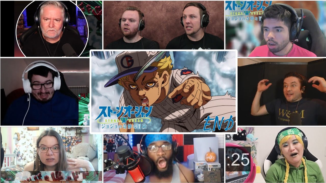 Emperio vs Pucci! Reactions Mashup!! JoJo Stone Ocean Episode 38
