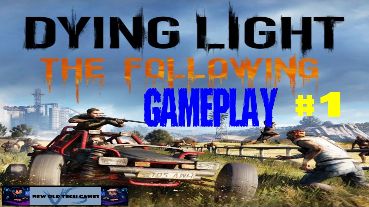 DYING LIGHT GAMEPLAY #1 DLC THE FOLLOWING até O FIM!RX 9060 16GB XTRTX 5060 TI 16GB •MODO COOP• 4K!