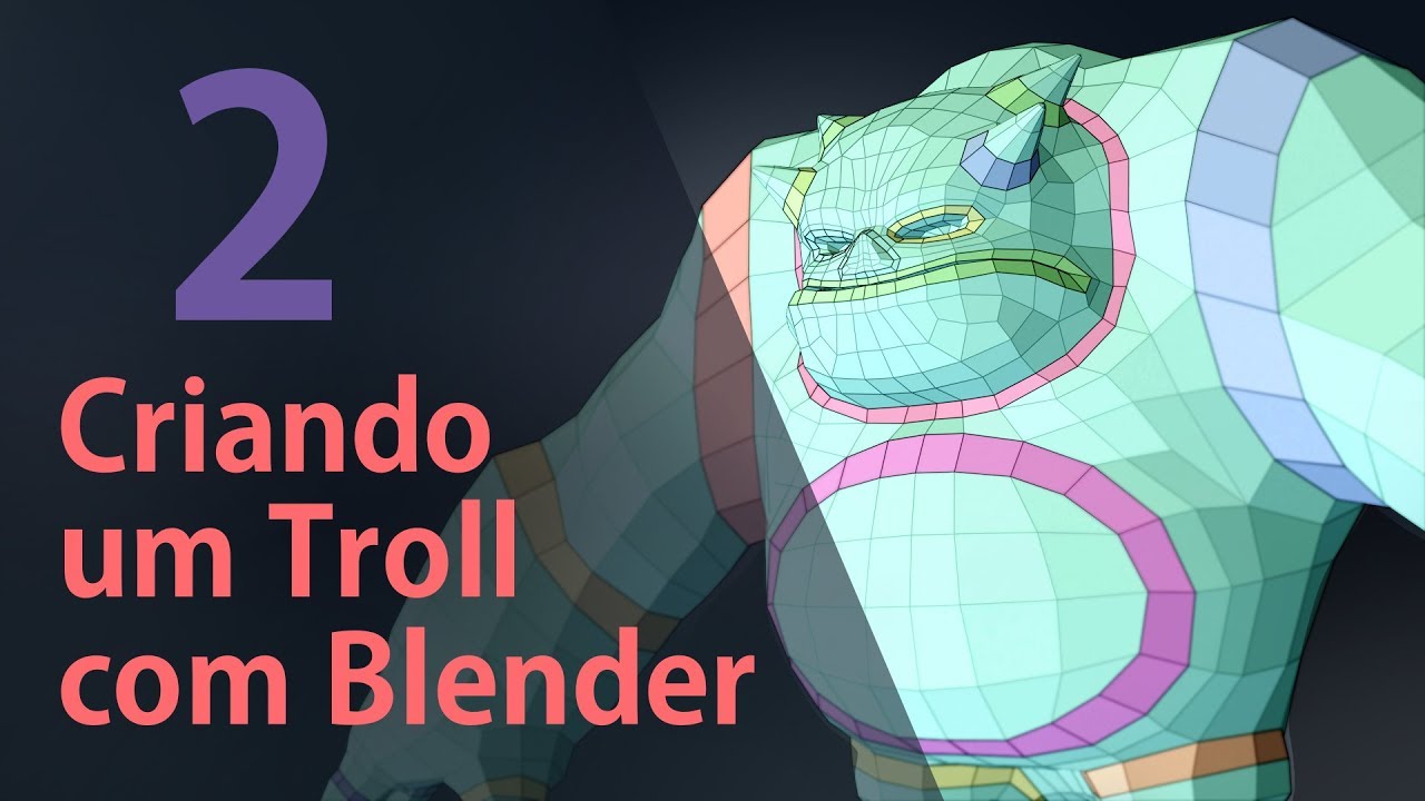 Criando Personagem para Jogos com Blender - Parte 2: Retopologia