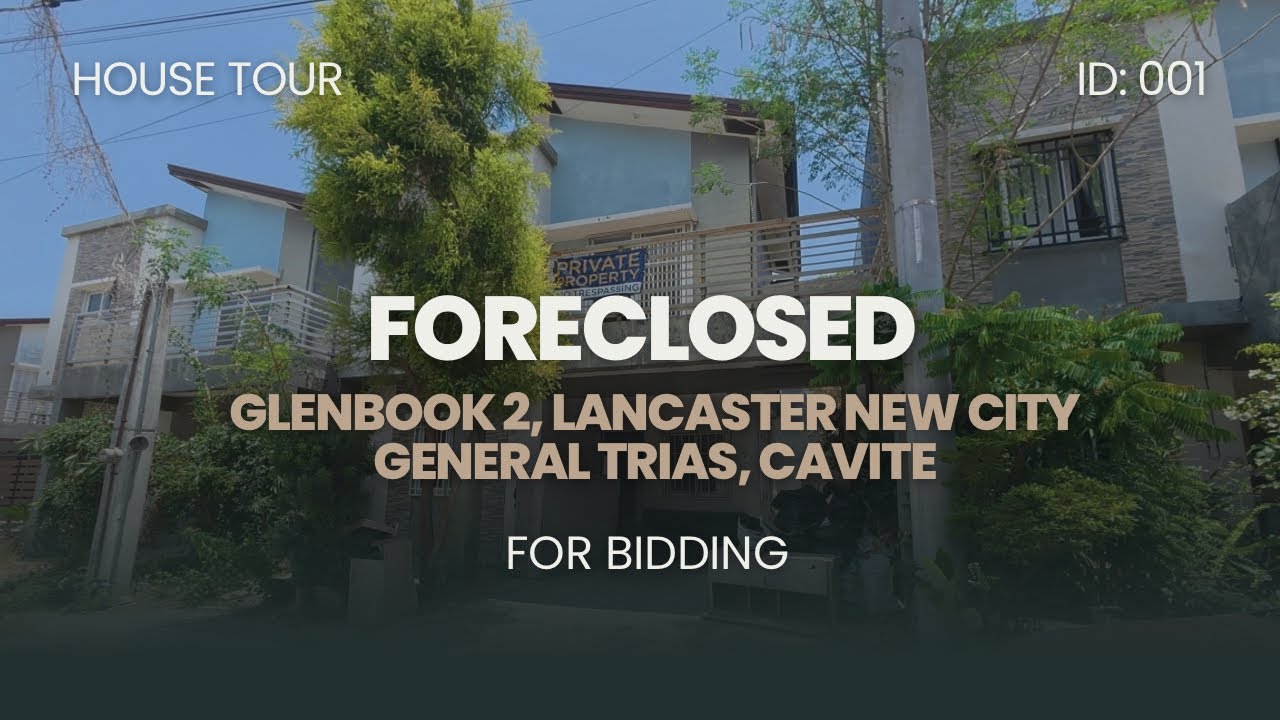 Bank Foreclosed 01 | Single Attached House for Sale in Lancaster New City General Trias Cavite 