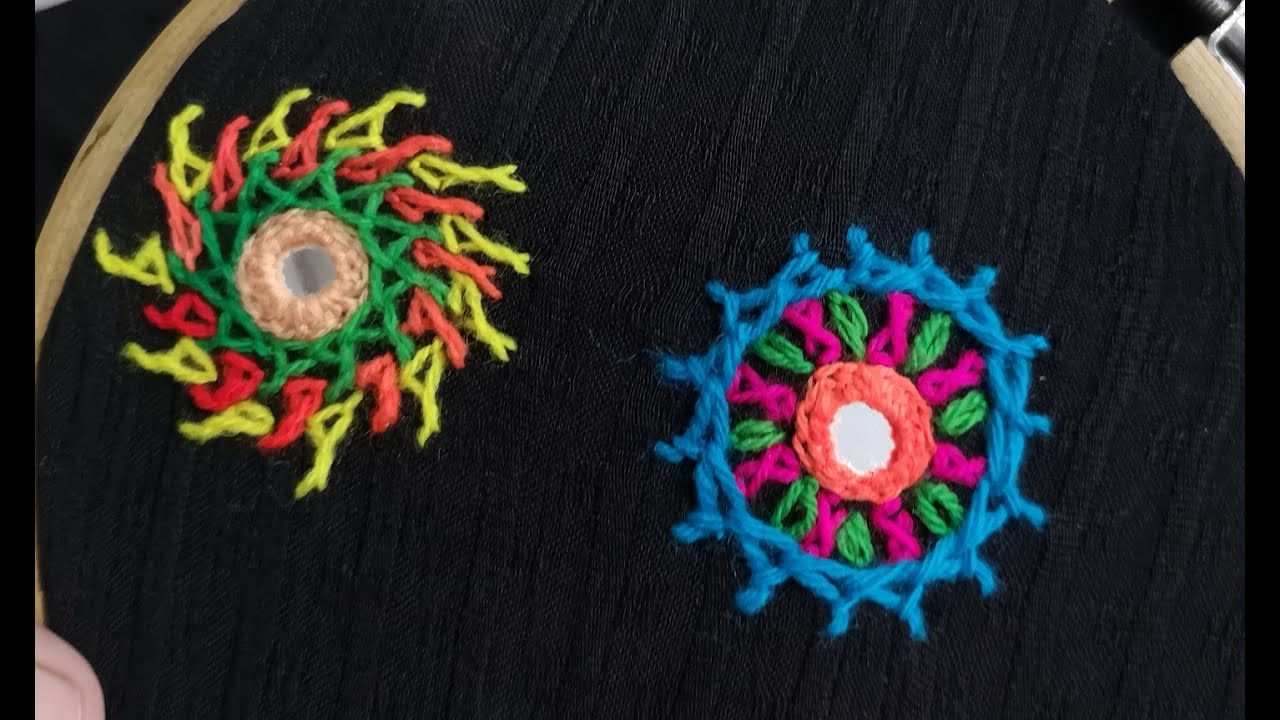 Lambani/ Banjara / Kutch Mirror Work Embroidery Tutorial