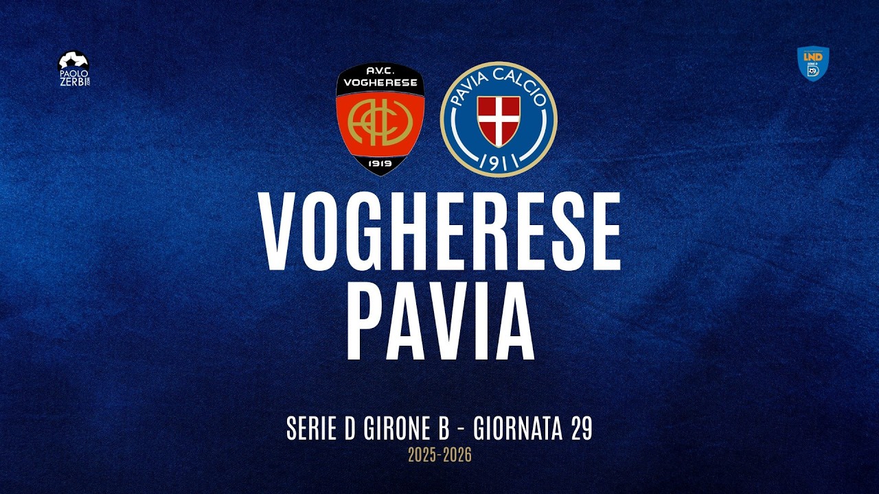 [HIGHLIGHTS] Serie D Girone B 25/26 | Giornata 29 | Vogherese - Pavia