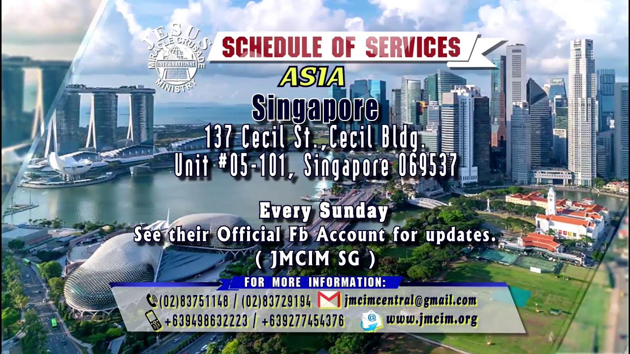 Watch!!! JMCIM Central Live Streaming of SUNDAY GENERAL WORSHIP | JULY 28,  2024.
