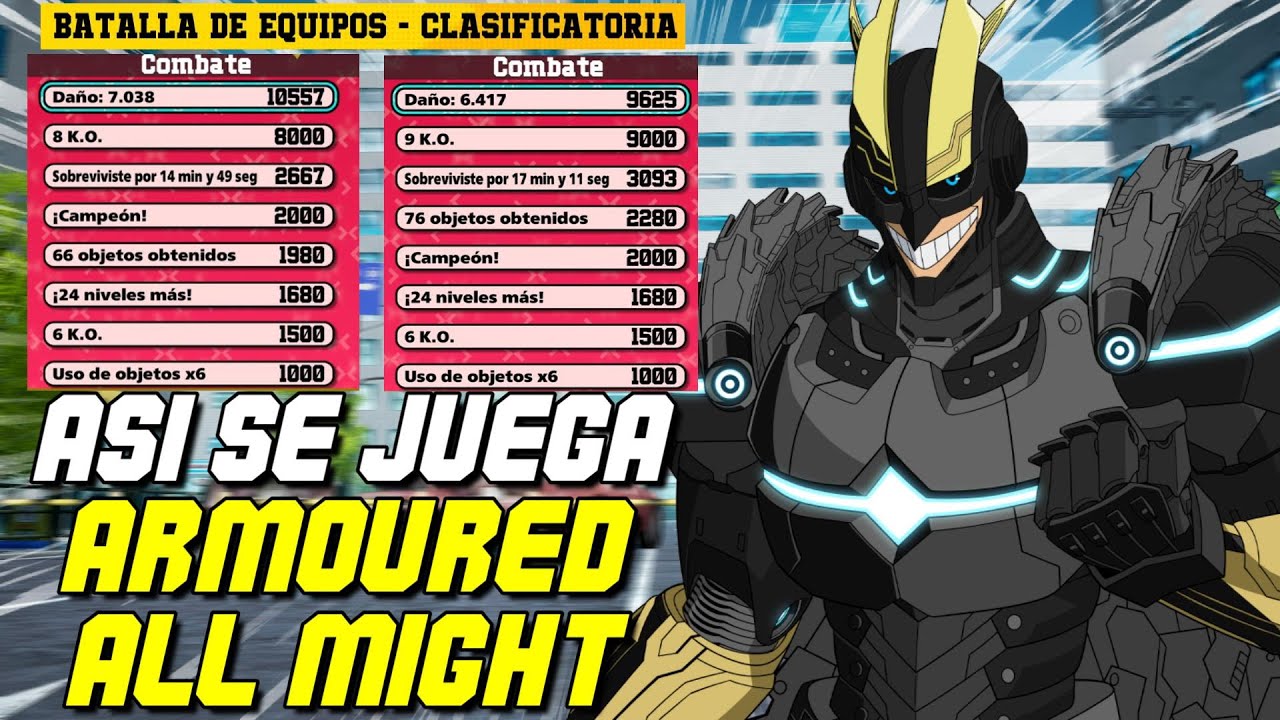 ME ENCANTAAAA EL ARMOURED ALL MIGHT 😍❤️