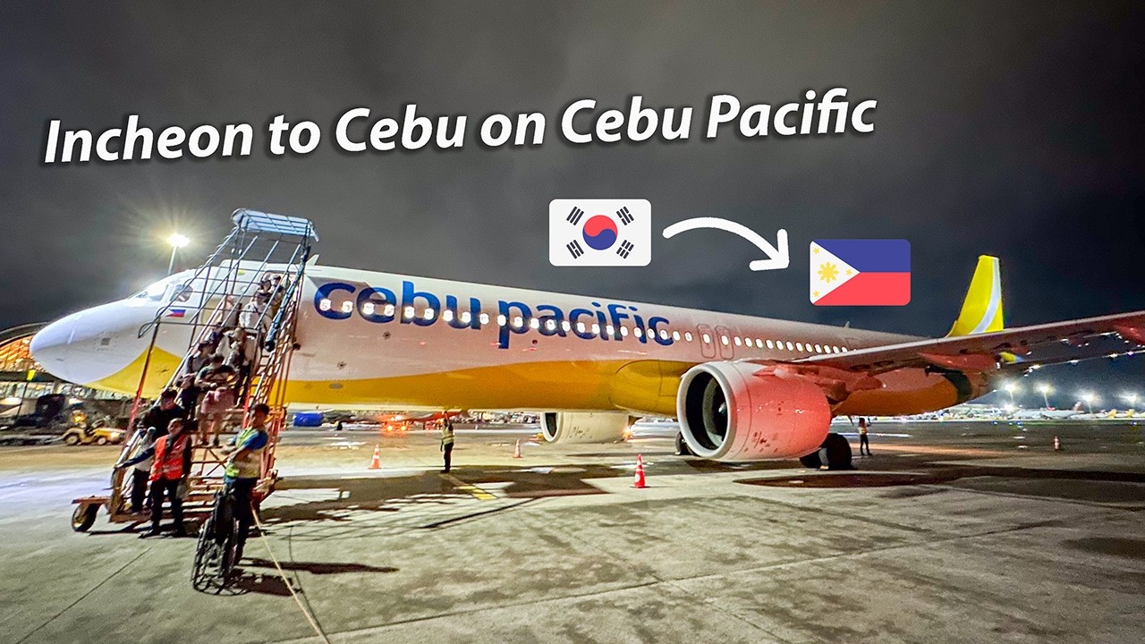 Cebu Pacific A321neo Trip Report | Incheon to Cebu
