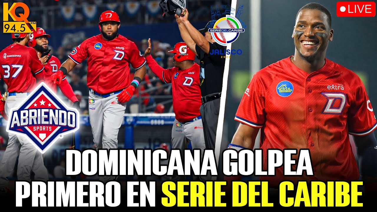 🔴EN VIVO: DOMINICANA INAUGURA SERIE DEL CARIBE CON VICTORIA CONTUNDENTE ANTE MÉXICO 🔥