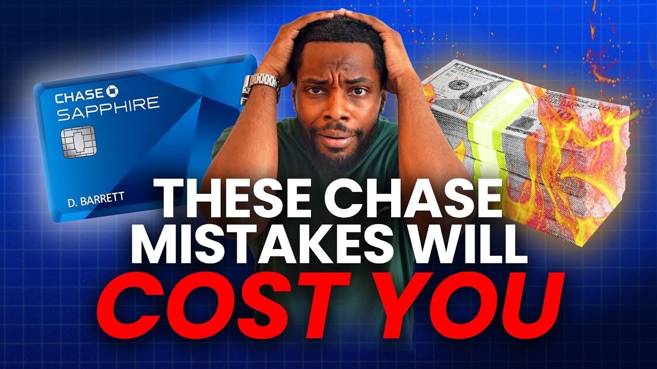 ИЗБЕГАЙТЕ этих 8 ошибок при использовании кредитных карт Chase
