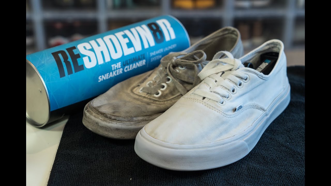 Reshoevn8r Challenge - How to clean really dirty White Vans