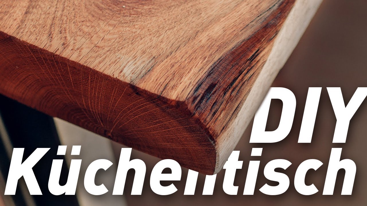 DIY Küchentisch aus alten Eichenbalken! - vlog 009