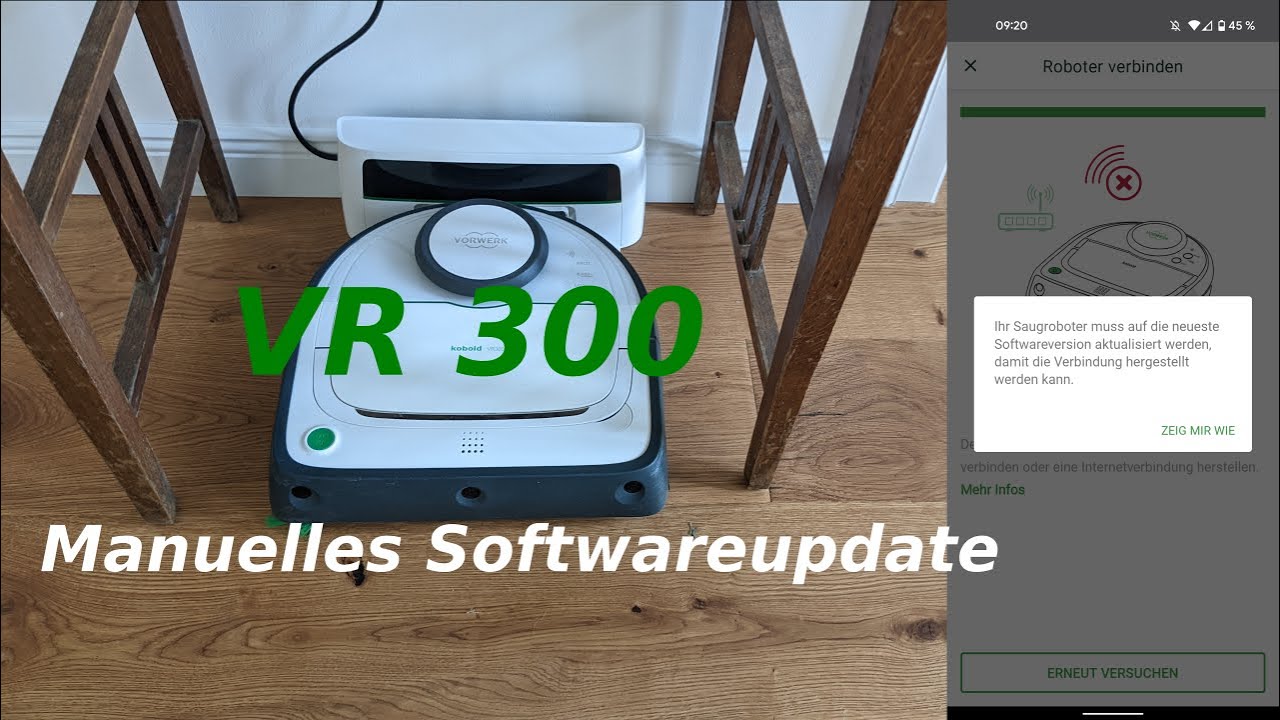 Vorwerk VR300 USB Firmware Update
