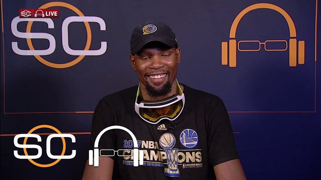 Kevin Durant Honored To Compete Against LeBron James | SC With SVP | June 13, 2017