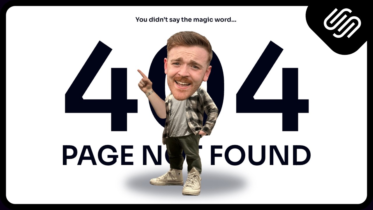 How to Setup a 404 Page In Squarespace
