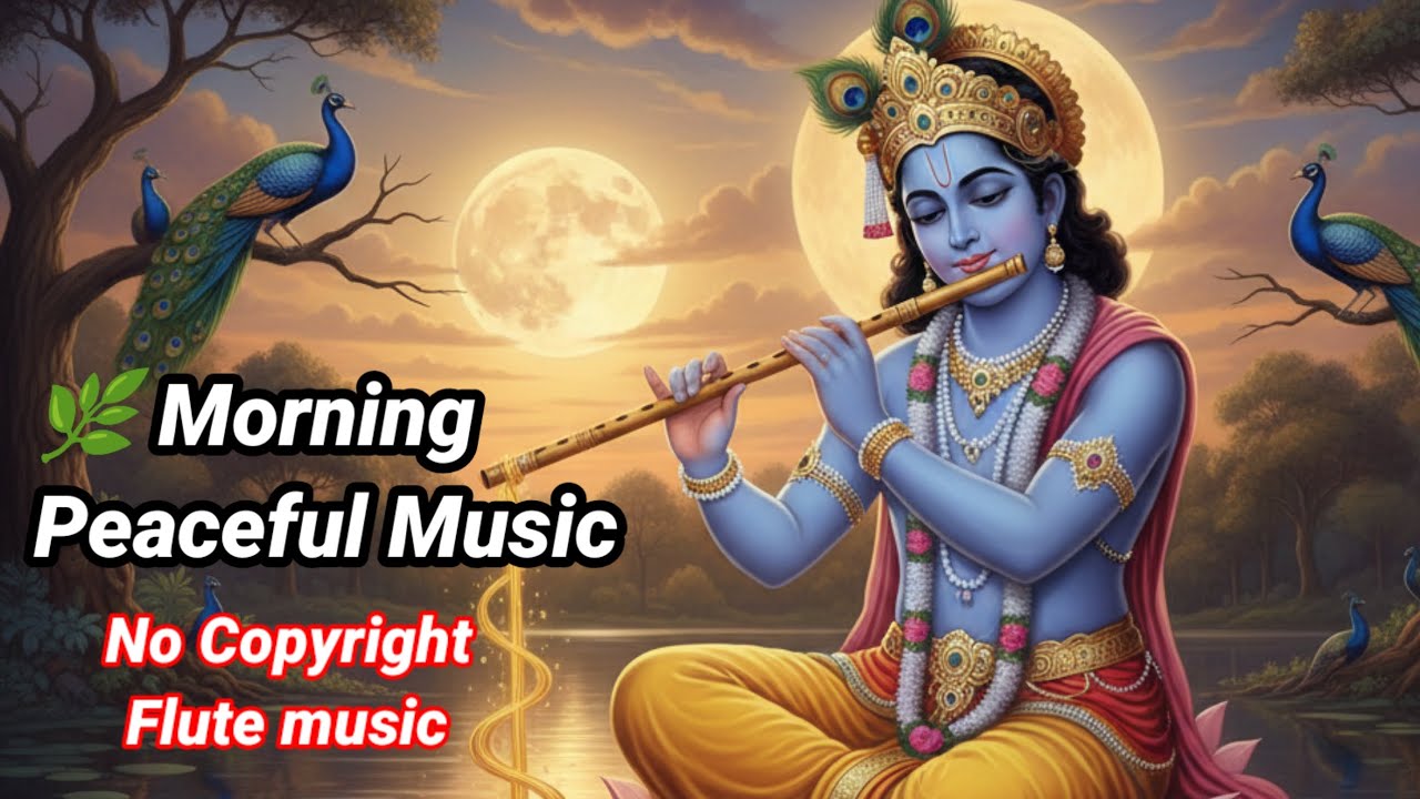 NO COPYRIGHT | | Krishna Flute Morning Music | Pure Flute 