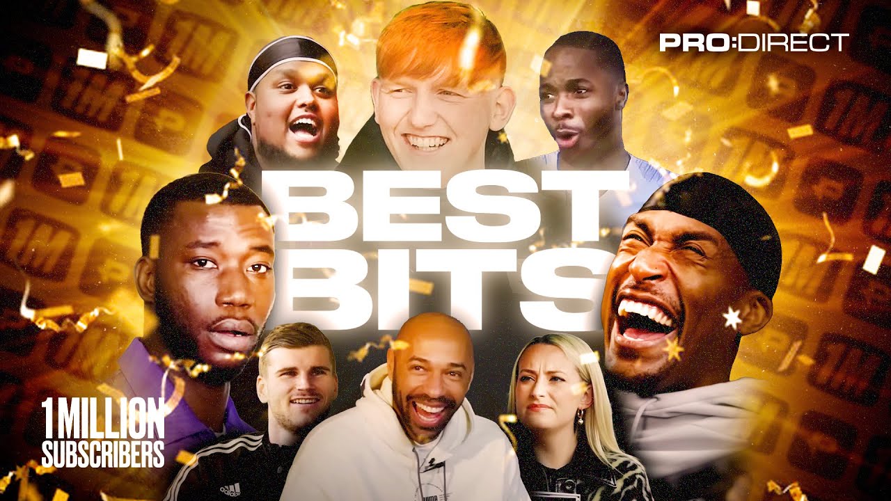 TOP 10 FUNNIEST MOMENTS 😂 CHUNKZ, FILLY & ANGRY GINGE ON THE ROAD TO 1 MILLION | Pro:Direct Soccer