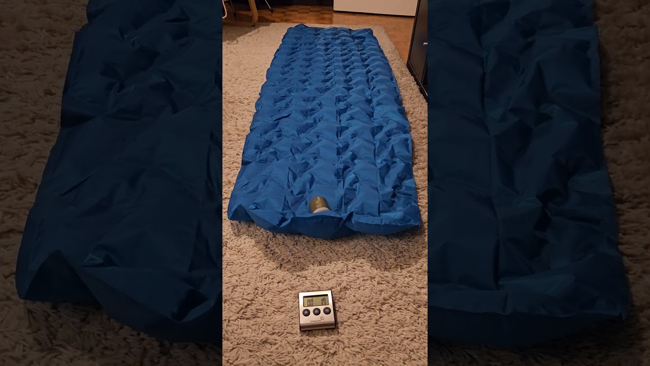 Flextail Tiny Pump 2x inflation test with Fjord Nansen Trekker NG mattress