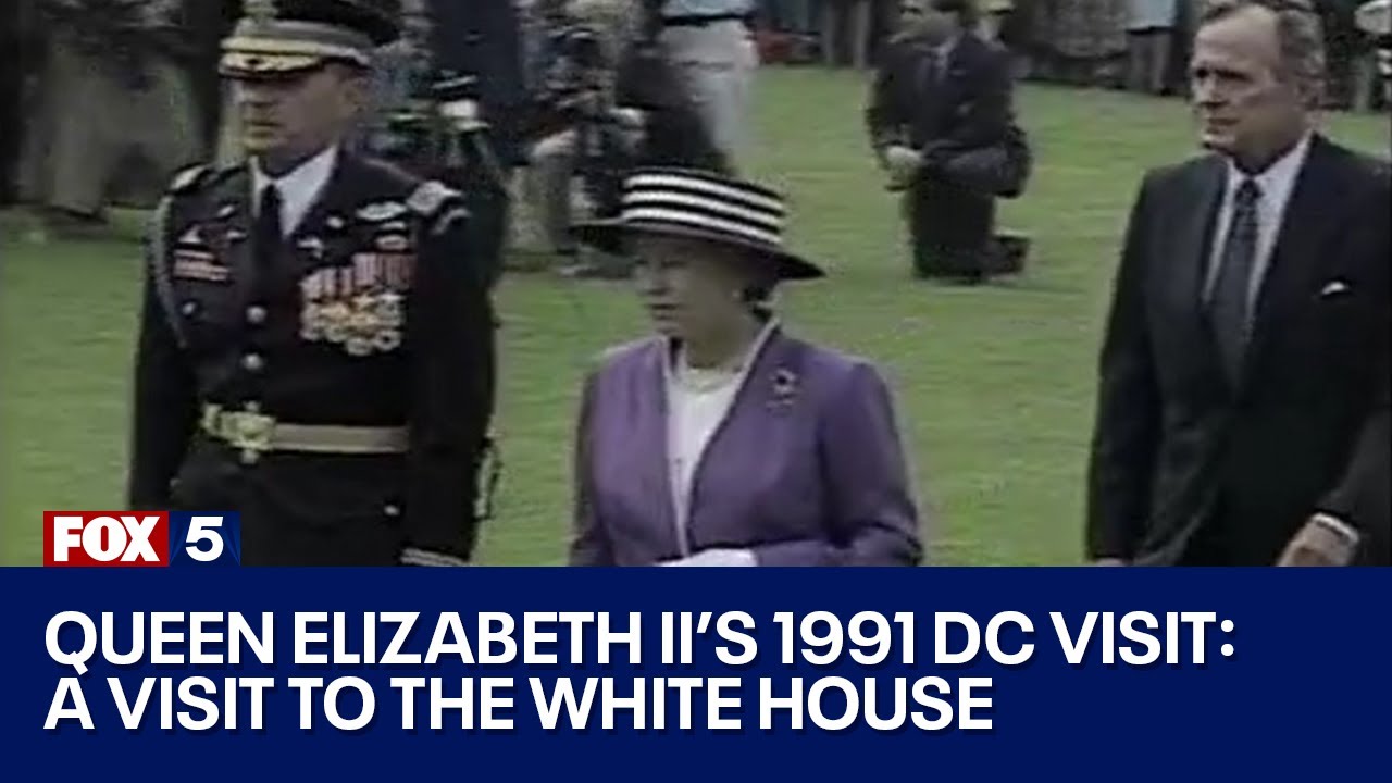 Remembering Queen Elizabeth II | The Queen visits the White House in 1991 - FOX 5 DC