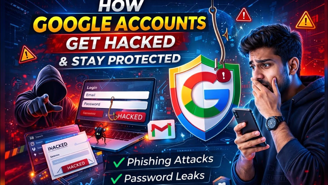 How Google Accounts Get Hacked & How to Protect Yours (2026 Security Guide)