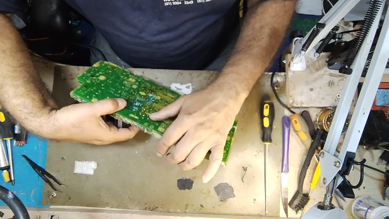 Video 2-Conserto placa principal Lava/Seca LG-Realizei análise circuito Top novo falso Vamos Vídeo 3