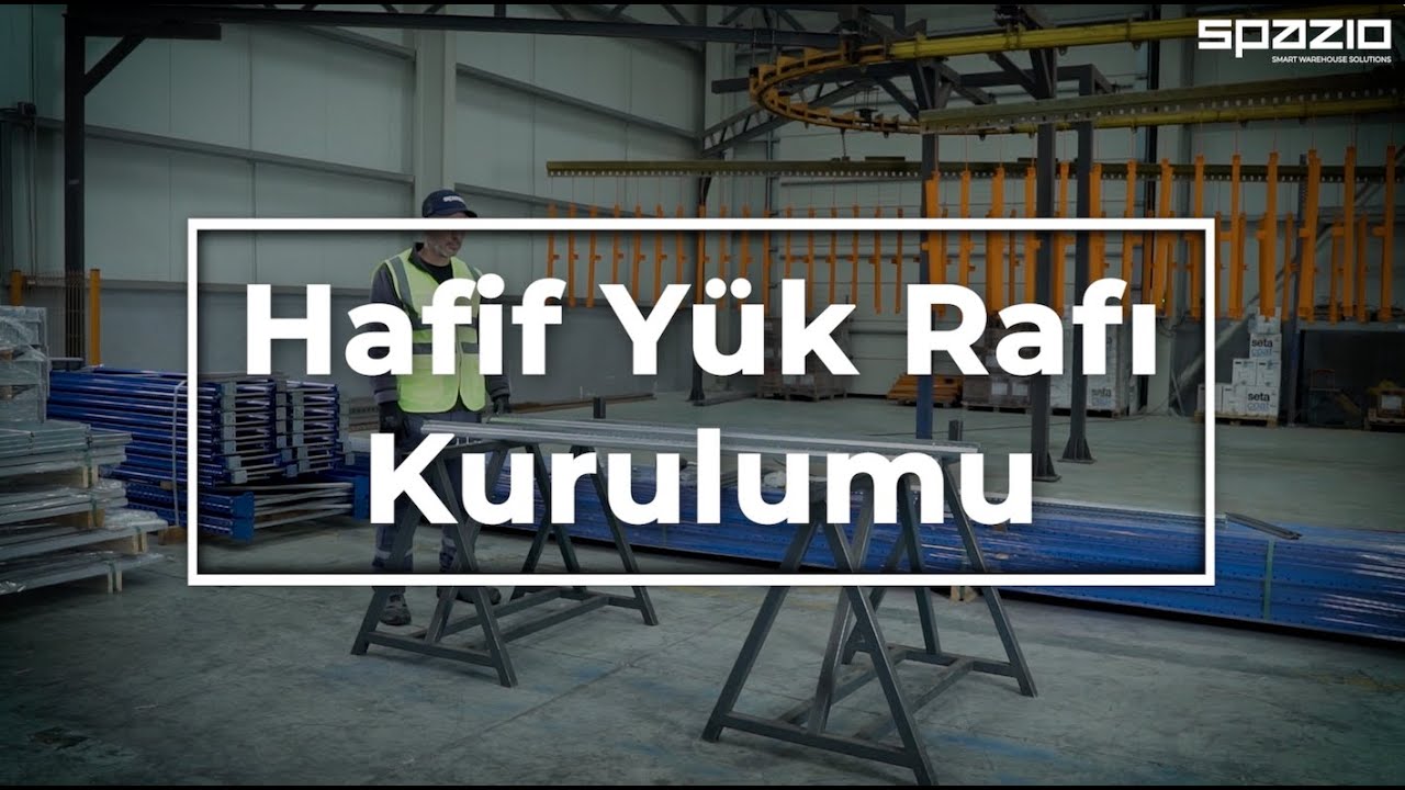 Hafif Yük Rafı Kurulumu | Spazio SWS