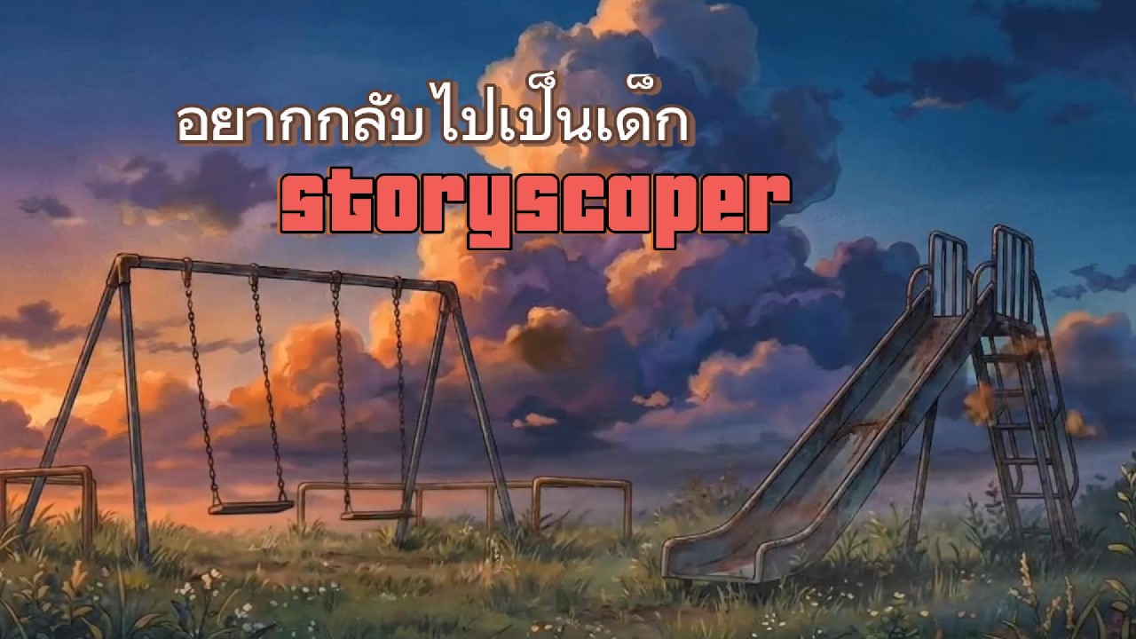 อยากกลับไปเป็นเด็ก - storyscaper | [Official Lyric Video]