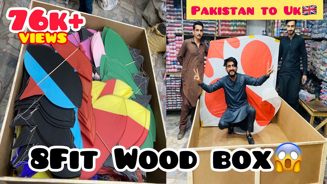 🇵🇰Pakistan to Uk 🇬🇧 Kites/Tukhal 6 Tawa 😱& Dhaie tawa Dahd tawa paking in 8 fit Wood box📦