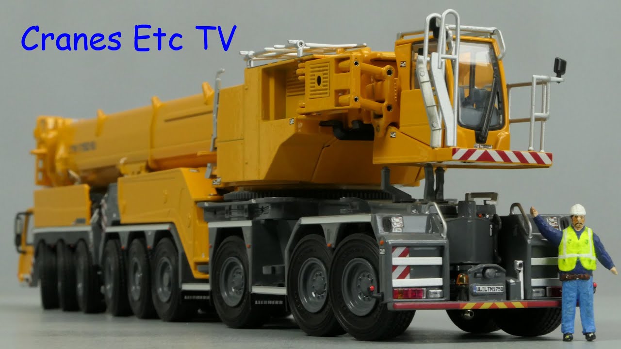 Мобильный кран WSI Liebherr LTM 1750-9.1 от Cranes Etc TV