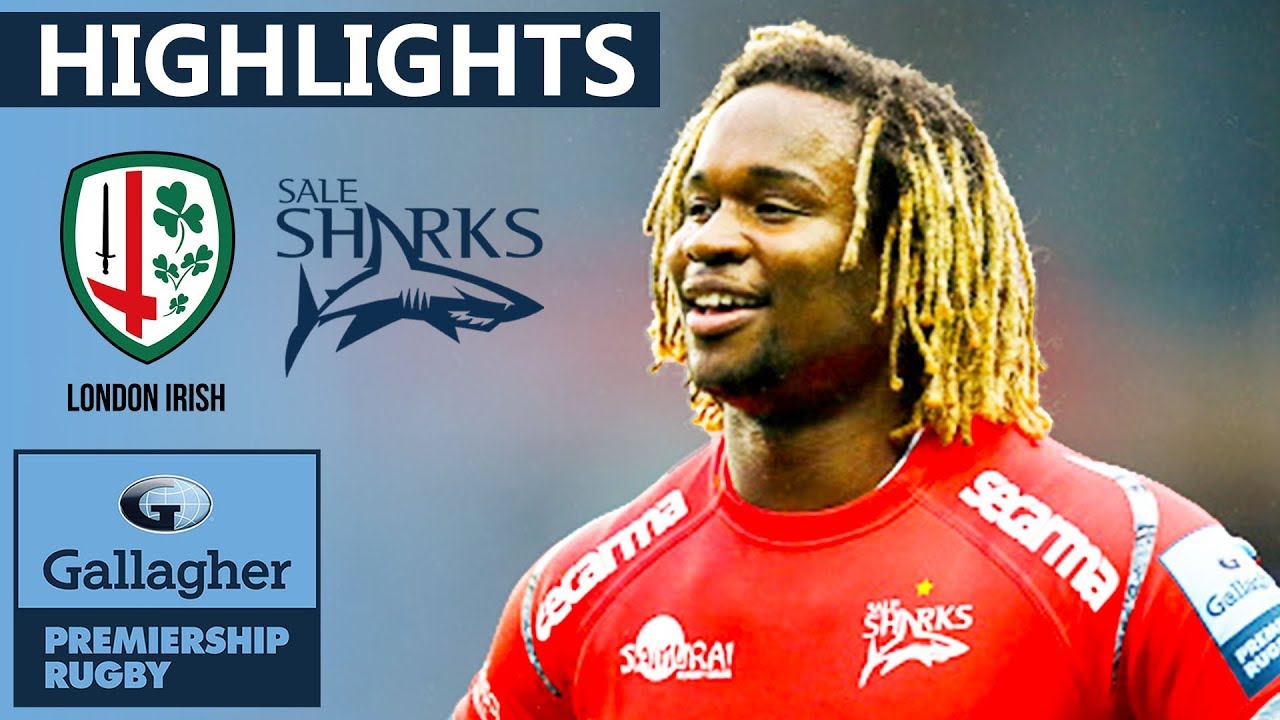London Irish 7-41 Sale Sharks -  HIGHLIGHTS | Sale Romp With 6 Tries! | Gallagher Premiership 19/20