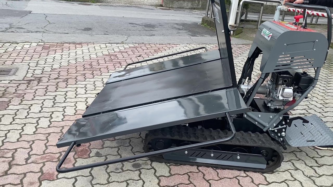 MOTOCARRIOLA CINGOLATA GIOR 600 PRO HONDA AGRICOLA SPONDE APRIBILI A LIBRO - NUOVA da Giordano Cairo
