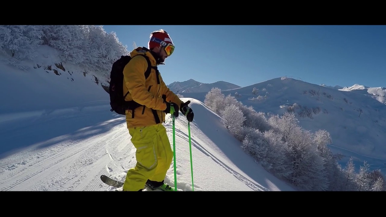 Freeride ski Guzet EVO GP PRO GOPRO HERO 4 black