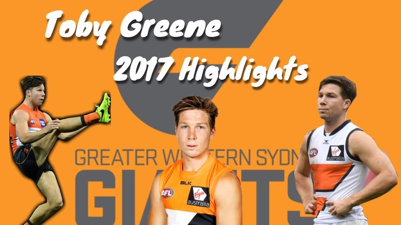Toby Greene 2017 Highlights