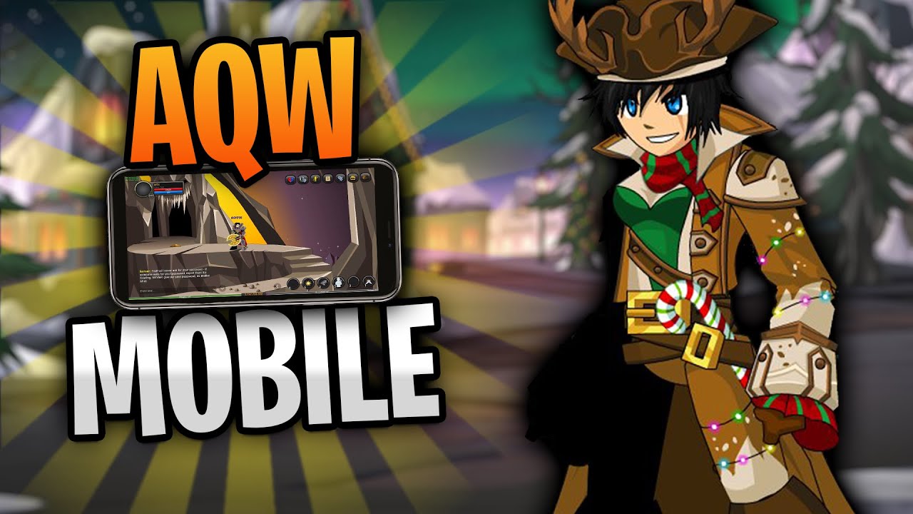 AQW Mobile! New Movement Controls?!?! 60FPS