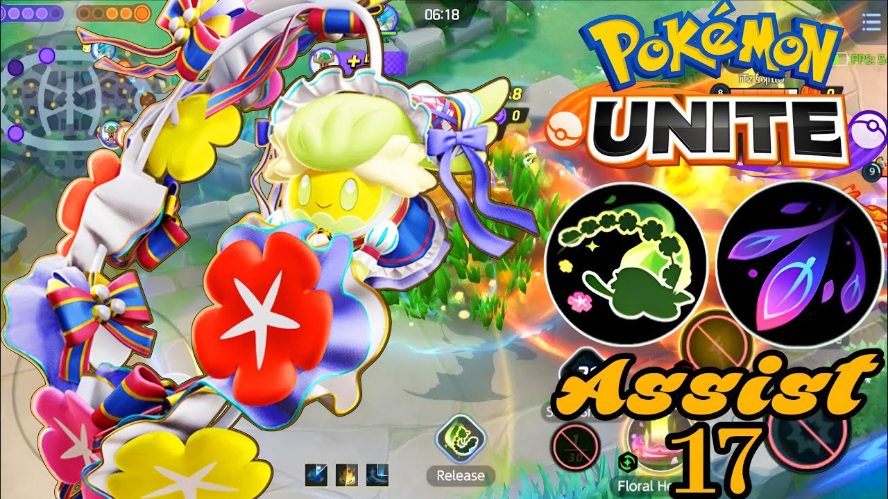 Pokemon Unite S33 COMFEY 3 Kills Legend Solo Queue 18K Damage Random Gameplay Hindi 2026 