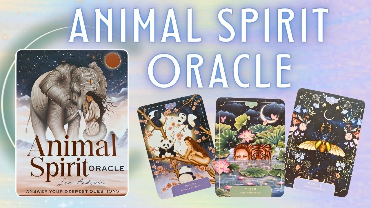 Animal Spirit Oracle│Unboxing & Flip-through 💙