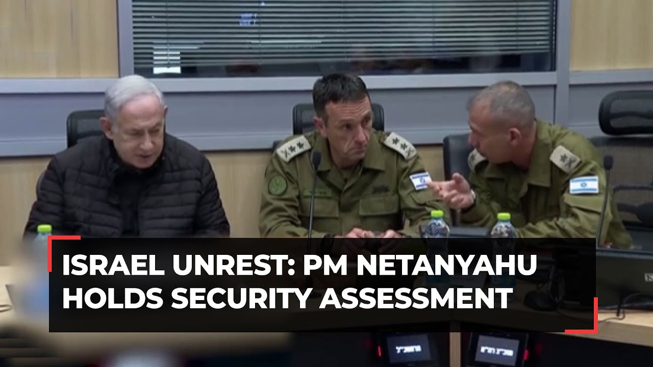 Israel-Hamas War: PM Netanyahu holds security assessment with War Cabinet members in Tel Aviv