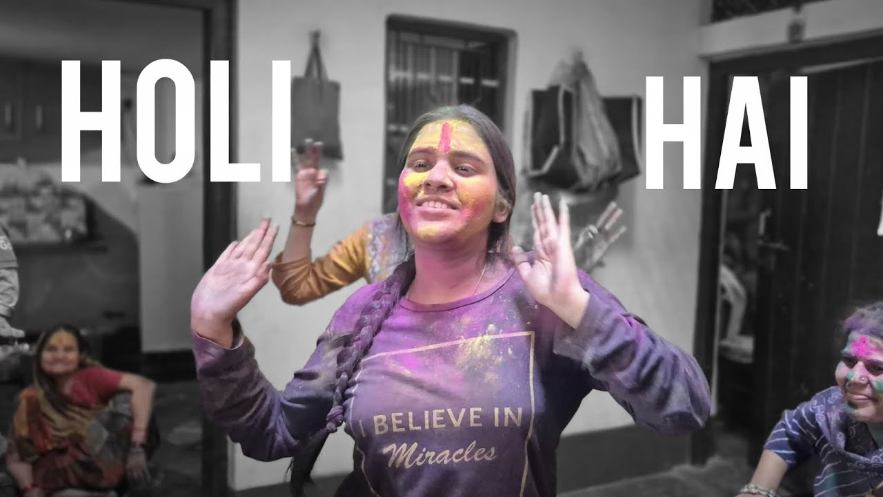 A Day Full of Colors | Holi Vlog 2026 🌈| #trending #holi #family #celebration 