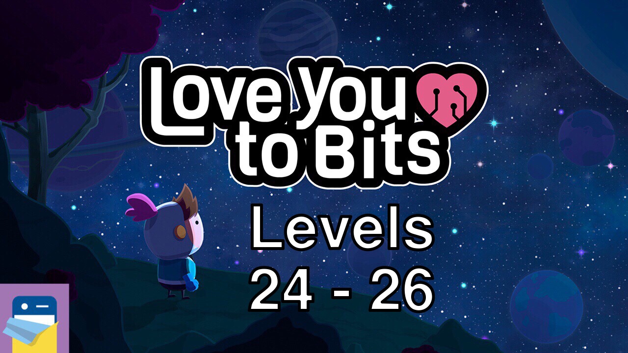 Love You to Bits: Levels 24 25 26 Walkthrough Including All Bonus Items (by Alike Studio)