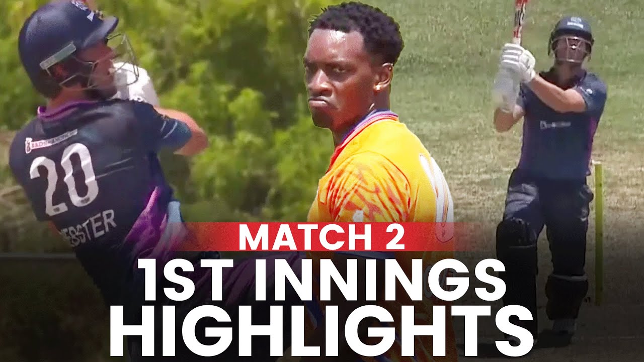 1st Innings Highlights | Miami Lions vs Boca Raton Trailblazers | Match 2 | MAX60 Caribbean | M7A1A