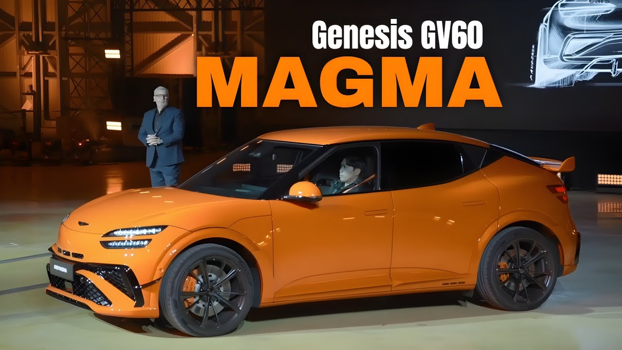 Genesis GV60 Magma: высокопроизводительный электрический кроссовер, появление которого никто не о...